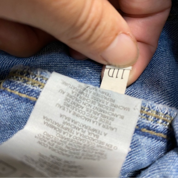 Vintage Lee Stretchy Cutoff Cargo Shorts Scrunch Waistband Women’s 8 Denim Jean - Picture 10 of 13